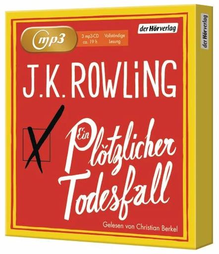 Actual product image A sudden death (J.K. Rowling, German)