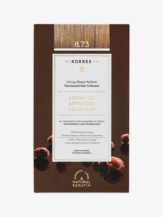 Produktbild Korres Argan Oil Hair Color (Nr. 8.73 -  Golden Caramel)