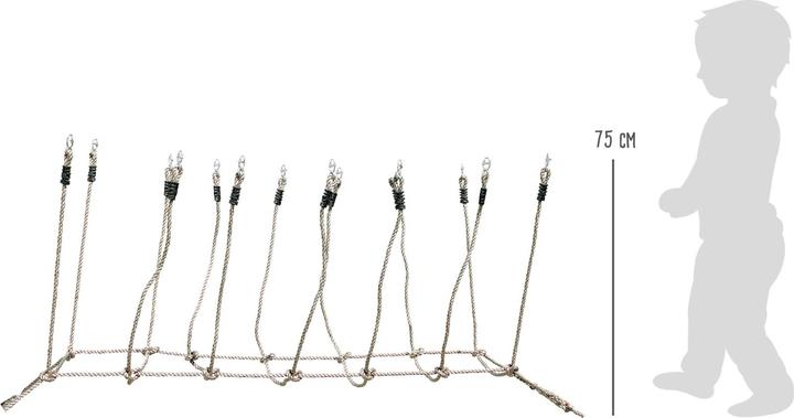 Actual product image small foot Rope bridge