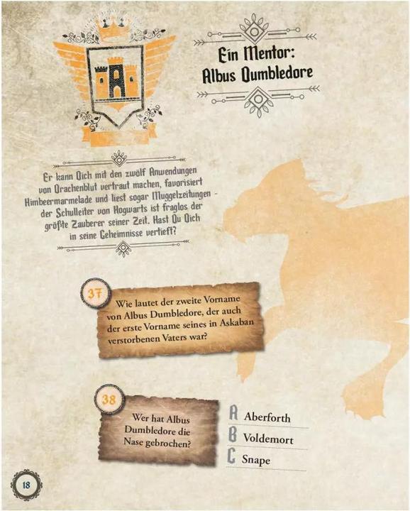 Produktbild Quiz dich schlau mit dem Quizgott: Harry Potter Fan-Quiz Rätsel (Deutsch)