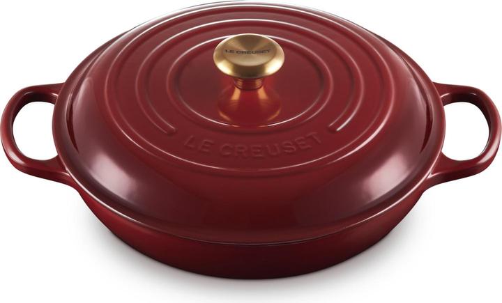 Produktbild Le Creuset Gourmet-Profitopf (30 cm, Bräter + Schmortopf, Gusseisen)