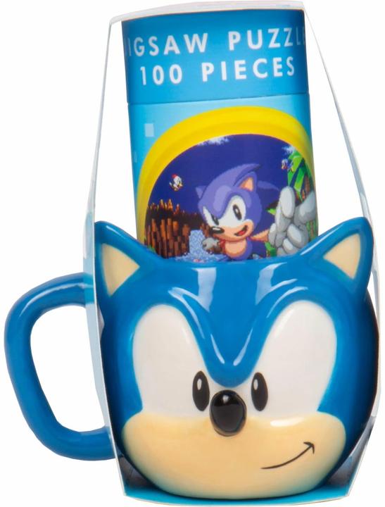 Actual product image Fizz Creations Sonic the Hedgehog set mug and puzzle (1848 ml, 1 x)