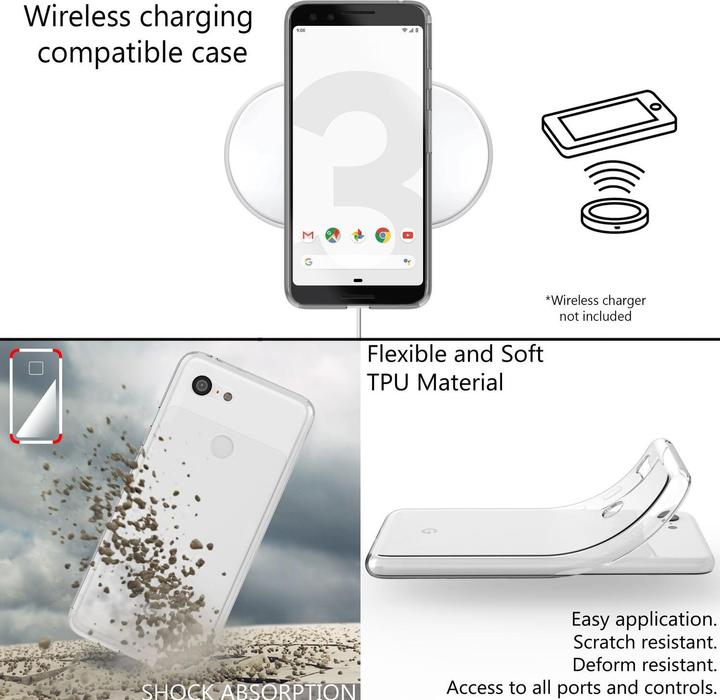 Image du produit Nalia Housse pour téléphone portable (Google Pixel 3)