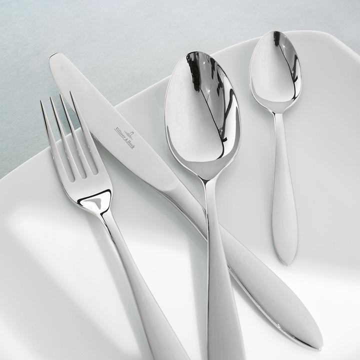 Produktbild Villeroy & Boch Tafelbesteck 24tlg. Arthur gebürstet (24 Stück, Besteck Set)