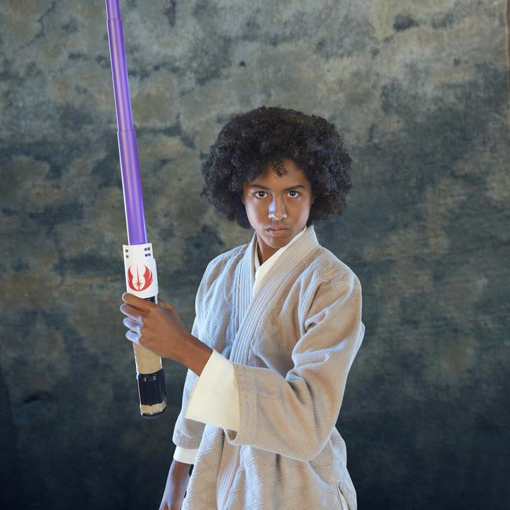 Actual product image Hasbro Lightsaber Forge Yoda Lightsaber