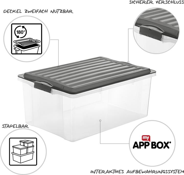 Produktbild Rotho Compact (57.5 x 40 x 32.5 cm, 38 l)