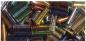 Rayher Glass pencils, 7/2 mm, with silver intake, mixed