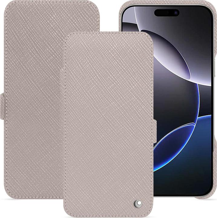 Noreve Horizontal leather flap shell (Apple iPhone 16 Pro Max)