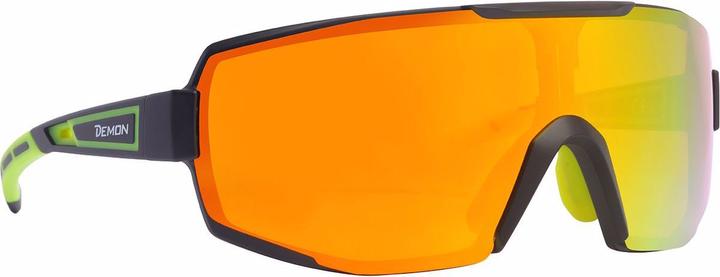Produktbild Demon Performance Sonnenbrille (Black Yellow, Verspiegeltes Glas)