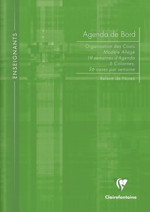 Immagine prodotto Clairefontaine Agenda degli insegnanti CLF (A4, Francese)