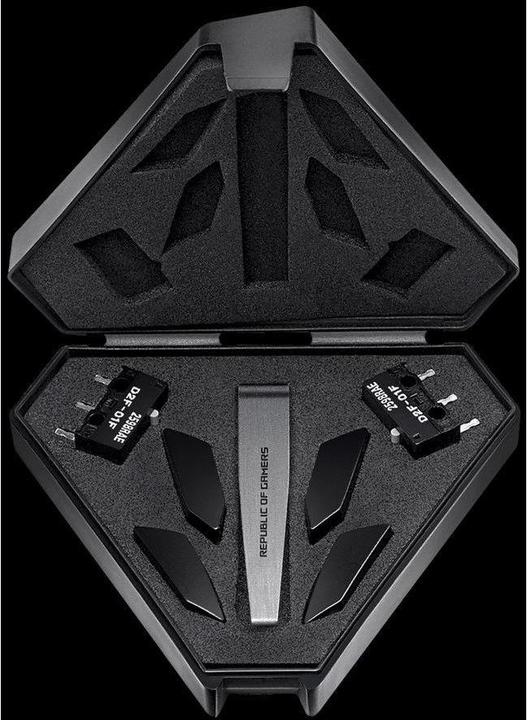 Actual product image ASUS ROG Pugio II (Cable, Wireless)