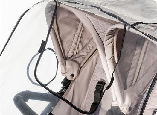 Actual product image Reer Raincover twin car
