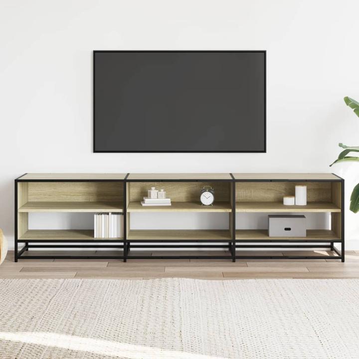 Actual product image VidaXL TV cabinet Lowboard TV cabinet TV table TV furniture Sonoma oak (180 x 40 x 46 cm)