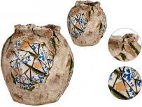 Immagine prodotto Ibergarden vaso rustico in poliresina 27,5 cm (1 x, 27 x 27 x 27 cm)