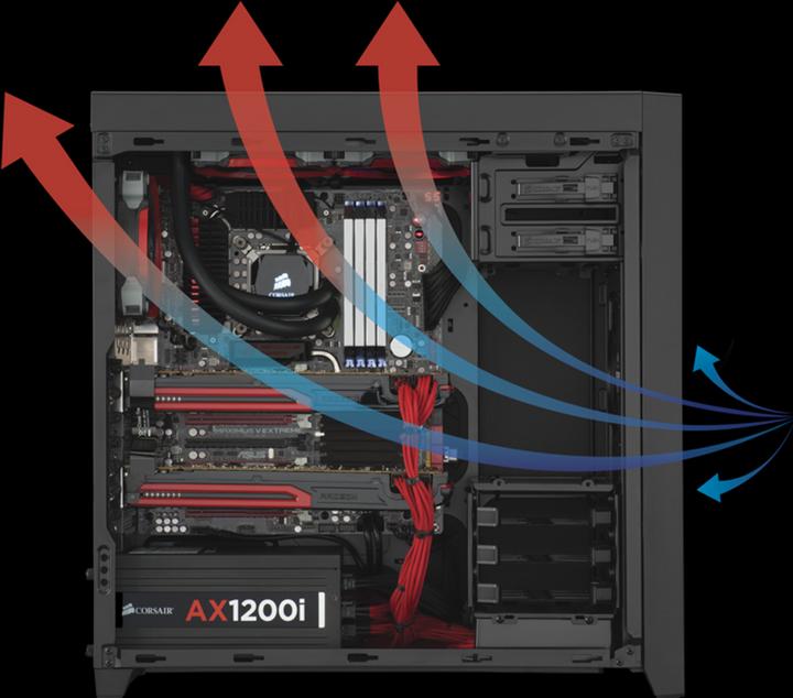 Actual product image Corsair Obsidian 450D (ATX, mATX, Mini-ITX, E-ATX)