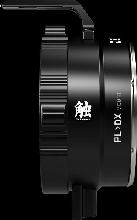 Actual product image Dzofilm Octopus Adapter PL Mount Lens to DJI DX Mount Camera (Ronin 4D) (Black)