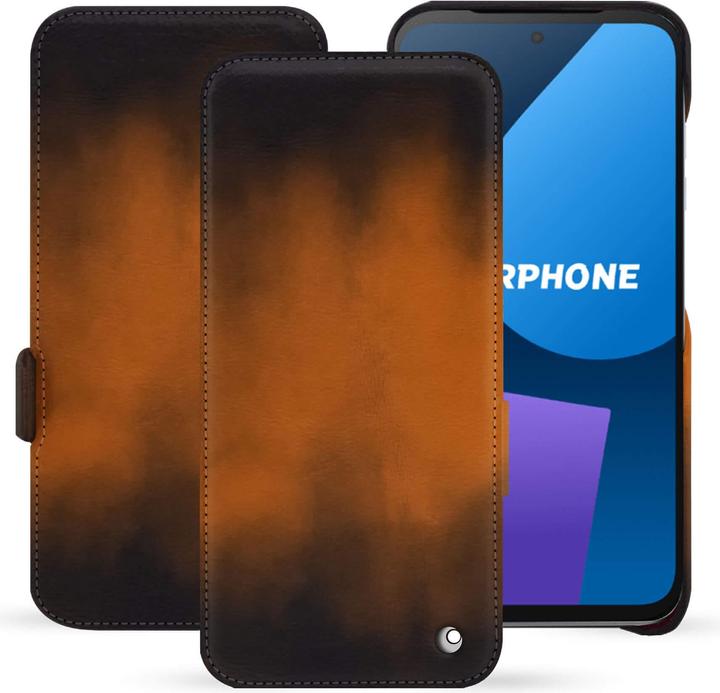 Actual product image Noreve Horizontal leather flap shell (OnePlus 5)