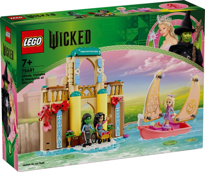 Produktbild LEGO Glinda, Elphaba und Nessarose an der Universität Shiz (75681, LEGO Wicked)