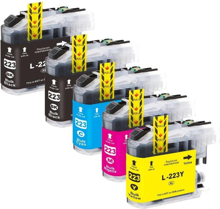 Actual product image Hermex Compatible Brother MFC-J5320DW Cartridges (M, Y, FC, C)