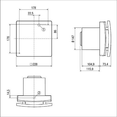Immagine prodotto Maico Ventilatore per stanze piccole