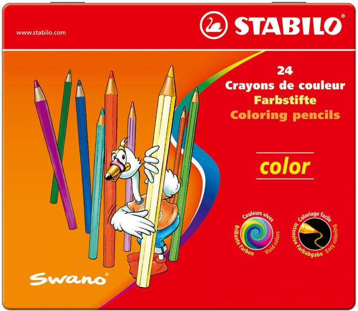 Produktbild STABILO Buntstift (Mehrfarbig, 24 x)