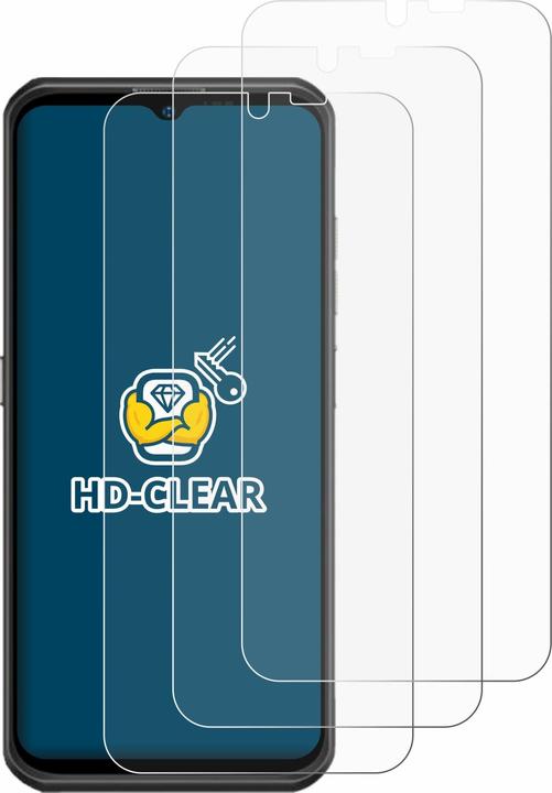 Actual product image BROTECT Screen Protector Clear (6 Piece, Ulefone Armor 17 Pro)