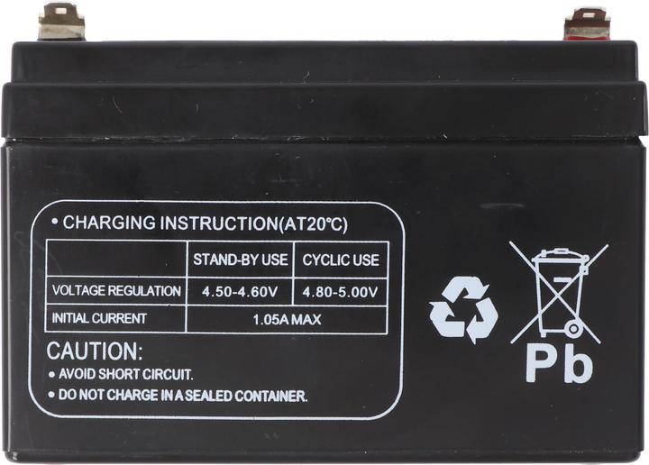 Produktbild Multipower MP3.5-4 4V 3,5Ah Bleiakku AGM Blei Gel Akku 4,8mm Steckkontakte Faston, 4260476411663 (4 V, 3.50 Ah)