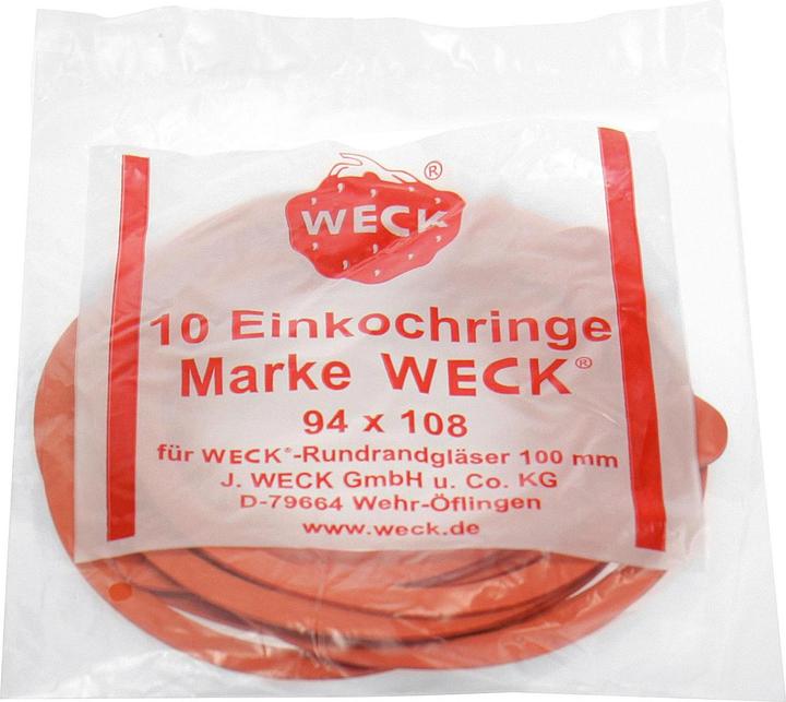 Produktbild Weck Gummiringe (10 Stk., 2 l)