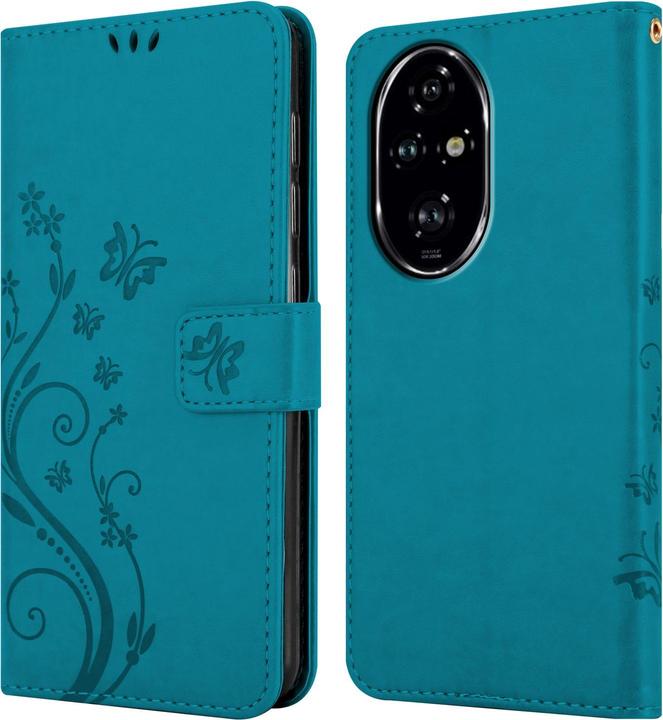 Produktbild Cadorabo Hülle für Honor 200 Pro mit Blumen Muster (Honor 200 Pro)