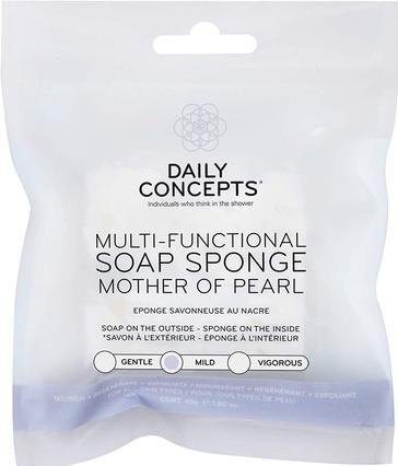 Actual product image Daily Concepts Multifunctional Soap Sponge Mother of Pearl Washing Sponge