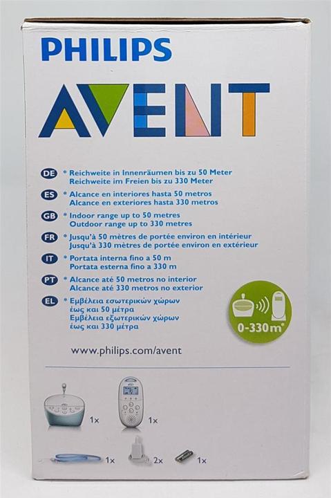 Image du produit Philips Avent Dect SCD560/00 (Babyphone Audio, 330 m)