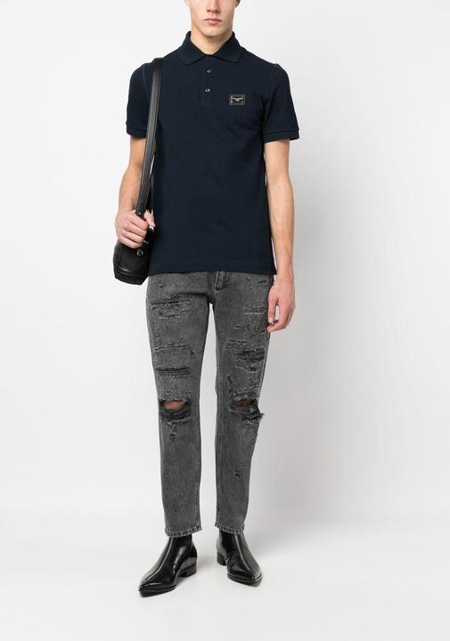Actual product image Dolce & Gabbana T-shirts And Polos Blue (48)