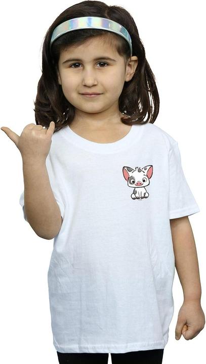 Image du produit Disney - T-shirt MOANA PUA THE PIG BREAST PRINT - Fille (152, 158)