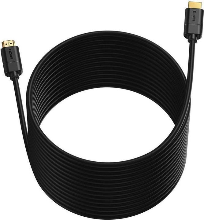 Actual product image Baseus high definition Series HDMI To HDMI Adapter Cable 8m Black (8 m, HDMI)