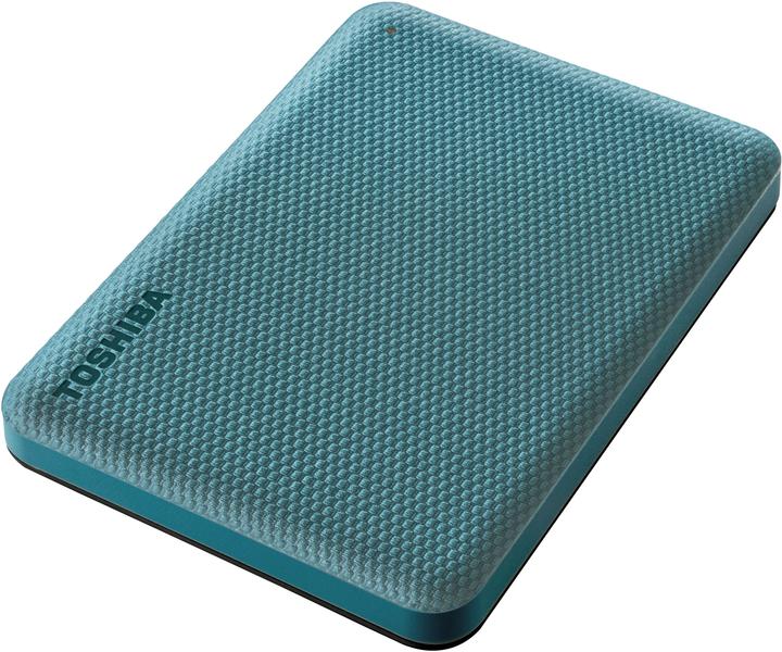Actual product image Toshiba Canvio Advance HDTCA10EG3AA 1000 GB, 2.5 inch, USB 3.2 Gen1, Green (1 TB)