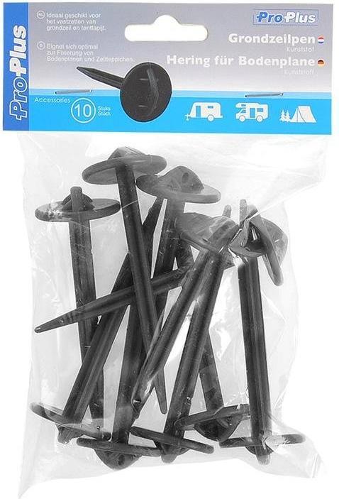 Actual product image ProPlus Peg for ground sheet plastic set of 10 pieces