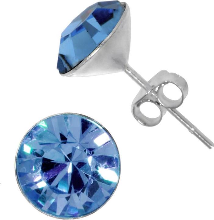 Bijouteria Ohrstecker (Silber 925, Kristall)