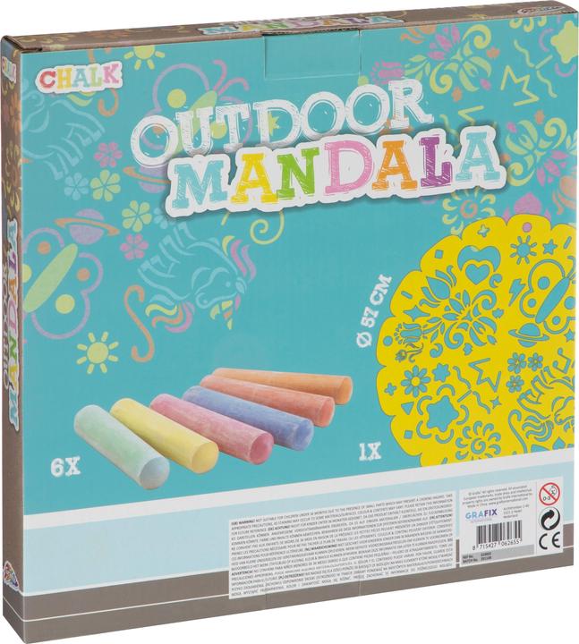 Productafbeelding Grafix Stoepkrijt Mandala