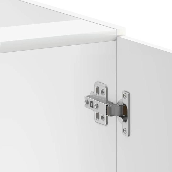 Produktbild VidaXL Herdumbauschrank Lucca Schwarz Holzwerkstoff Backofenschrank (60 x 46 x 81.5 cm)