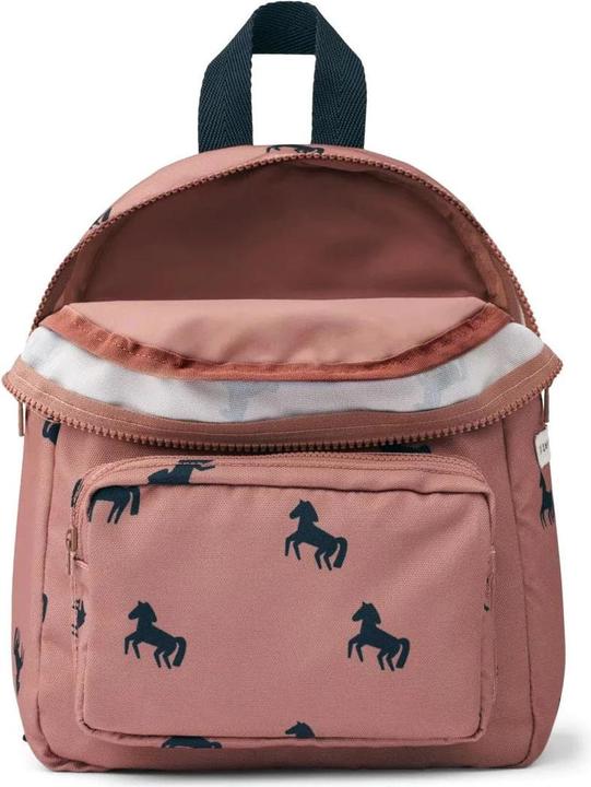 Image du produit Liewood Sac à dos pour enfants Allan Medium Horses / Dark Rosetta