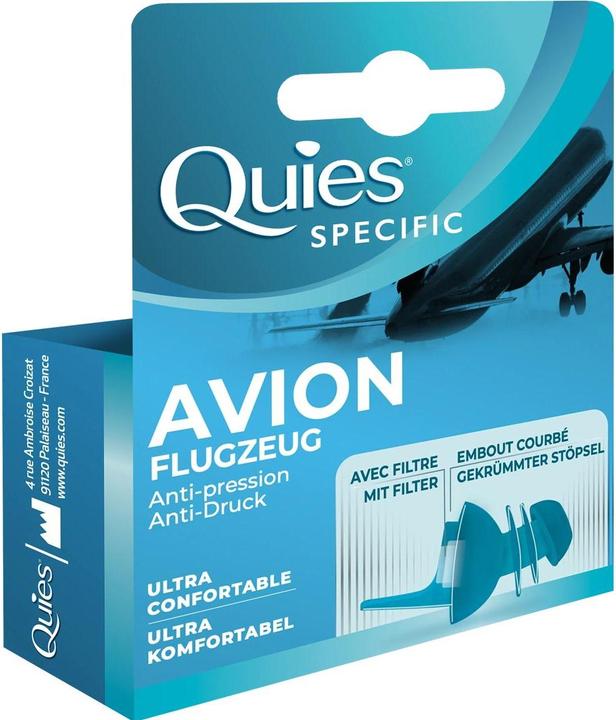 Produktbild Quies Specific Flugzeug 1 Paar (2 x)