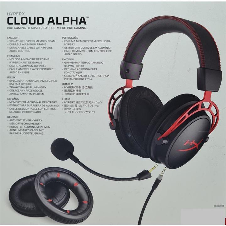 Actual product image HyperX Cloud Alpha (Cable)