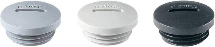 Produktbild Jacob Blindstopfen M12x1,5IP54Polyamid, lichtgrau RAL 7035