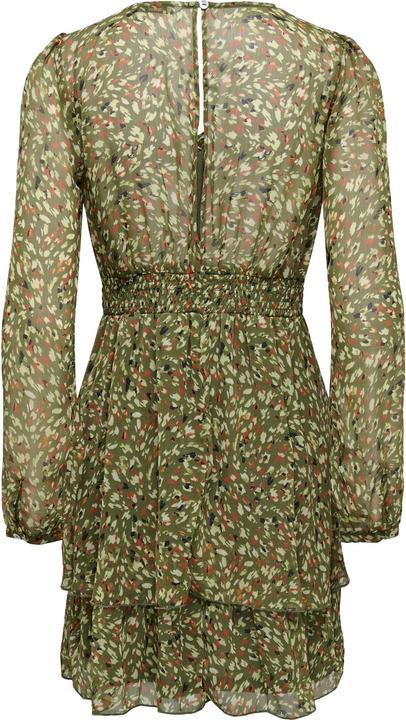 Actual product image Only V-neck dress with long sleeves (XS)