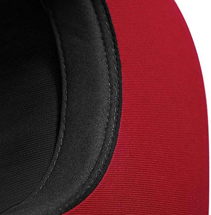 Produktbild Beechfield 5 Panel Kontrast Snapback Kappe (2 Stückpackung) (One Size)