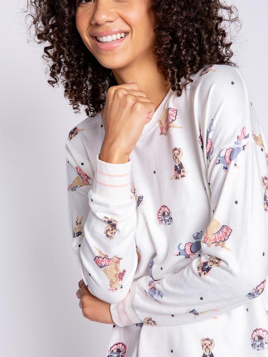 Image du produit Pj Salvage Cavalier blanc/Ã petits motifs (40)