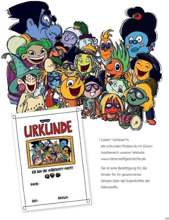 Image du produit Die Nährstoffgeschichte. Begeistert Kinder für gemüsiale Superkräfte! (Allemand, Maren Bucec, 2024)