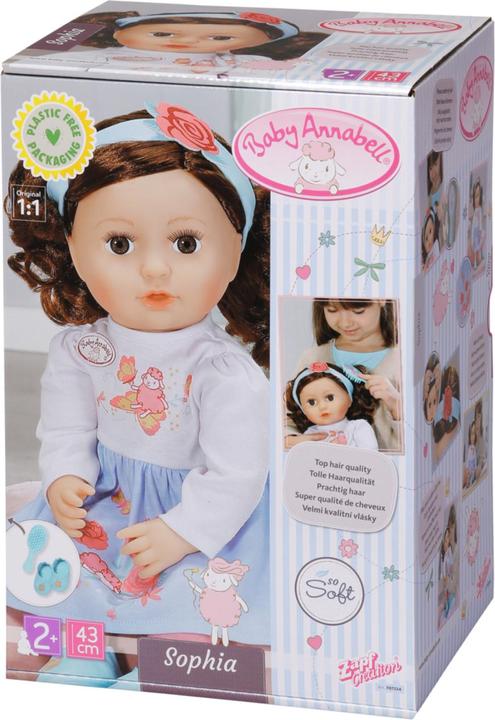 Actual product image Baby Annabell Sophia, br?nett 43cm
