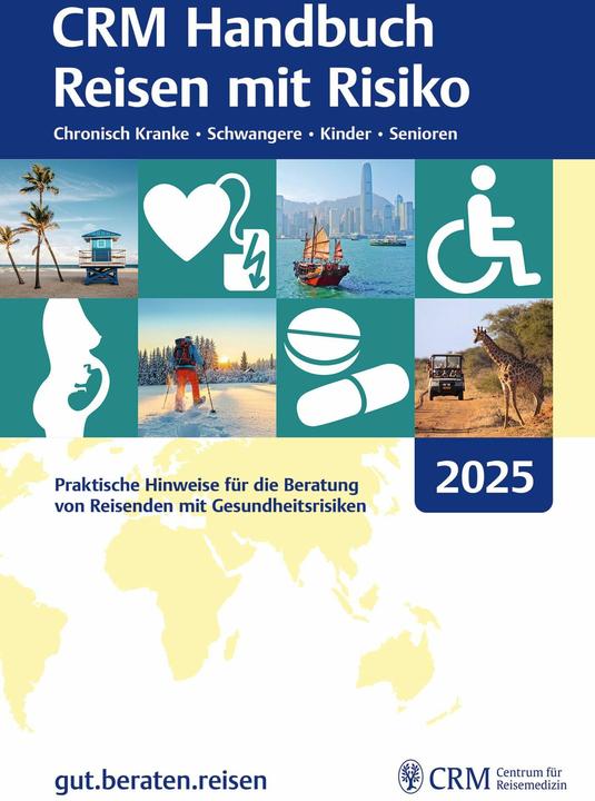 Image du produit CRM Handbuch Reisen mit Risiko 2025 (Allemand, Tomas Jelinek, Andreas H. Leischker, Stefan Esser, Jörg Wendisch, Kerstin Müller-Eickhoff, Sebastian Baumgartner, Markus Klett, 2024)