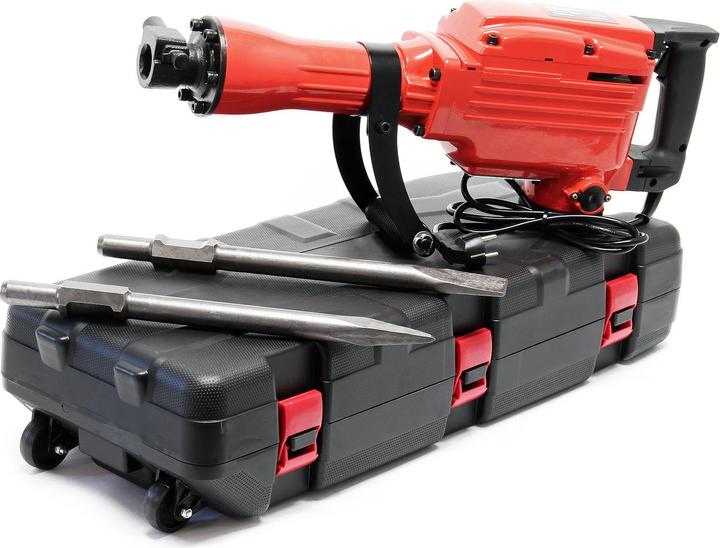 Wiltec Abbruchhammer 1700W 1900U/min Meisselhammer Stemmhammer Schlaghammer (Netzbetrieb)